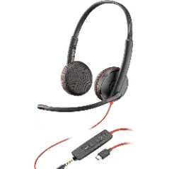 Casque Poly Blackwire 5220 Stereo USB-C Headset 3.5 mm Plug  USB[8X231AA]