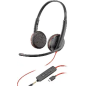 Casque Poly Blackwire 5220 Stereo USB-C Headset 3.5 mm Plug  USB[8X231AA]