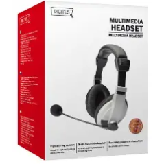 Casque Micro stereo multimedia DIGITUS[DA-12201]