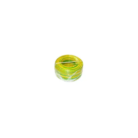 Cable electrique souple H07V-K 10 mm² Vert/Jaune (100 mètres)[FILHO7VK10VJ]
