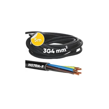 Cable electrique souple industriel H07RNF 5G10TGL[FILH07RNF5G10TGL]