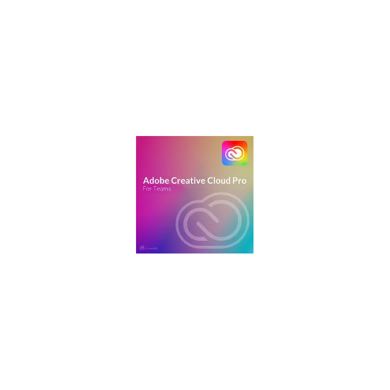 Logiciel Adobe Creative Cloud Pro for teams Nouvel abonnement (annuel) 1 utilisateur