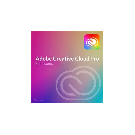 Logiciel Adobe Creative Cloud Pro for teams Nouvel abonnement (annuel) 1 utilisateur