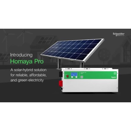 Onduleur Schneider Electric hybride solaire Homaya Pro S6000 AEH-SP01-S6000W