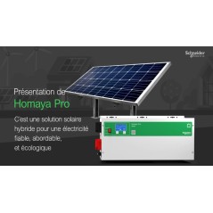 Onduleur Schneider Electric hybride solaire Homaya Pro S4000 AEH-SP01-S4000W