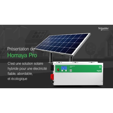 Onduleur Schneider Electric hybride solaire Homaya Pro S4000 AEH-SP01-S4000W