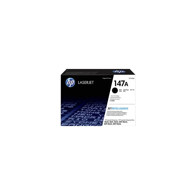 Toner HP Laser 147A Black  Réf: W1470A[W1470A]