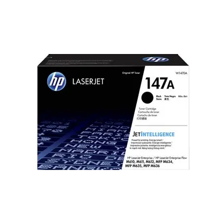 Toner HP Laser 147A Black  Réf: W1470A[W1470A]