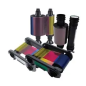 Ruban Evolis Badgy Couleur (cyan, magenta, jaune, noir, transparent) - cassette à ruban d'impression