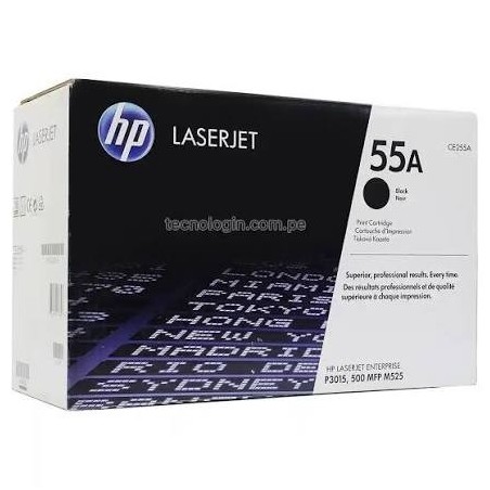 Toner HP Laser P3015 CE255A (55A)[CE255A]