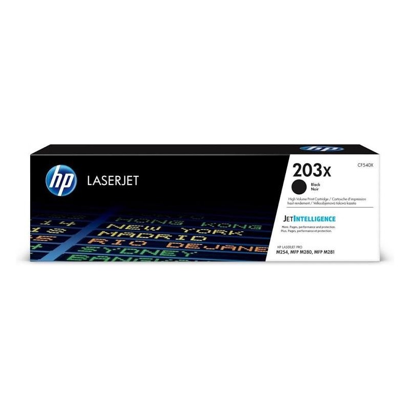 Toner HP Laser 203X Black CF540X[CF540X]