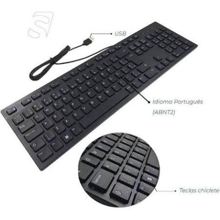 Clavier Dell BK216 -(QWERTY)[9MMR2]