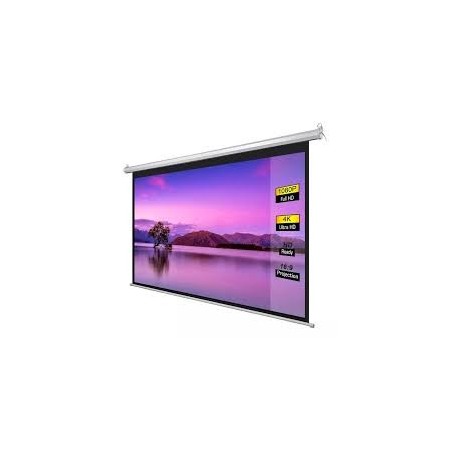 Ecran de projection motorisé avec télécommande[1090065]