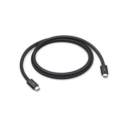 Apple Thunderbolt 4 Pro Câble Thunderbolt - 24 pin USB-C (M) pour 24 pin USB-C (M) - USB 3.2 / USB4[MW5J3ZM/A]