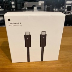 Apple Thunderbolt 4 Pro Câble Thunderbolt - 24 pin USB-C (M) pour 24 pin USB-C (M) - USB 3.2 / USB4[MW5J3ZM/A]