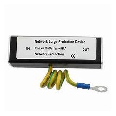 Surge RJ45 réseau Ethernet Protecteur de thunder parafoudre 100MHz[A-8ICE5Y4]