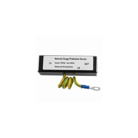 Surge RJ45 réseau Ethernet Protecteur de thunder parafoudre 100MHz[A-8ICE5Y4]