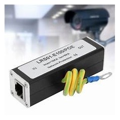 Surge RJ45 réseau Ethernet Protecteur de thunder parafoudre 100MHz[A-8ICE5Y4]