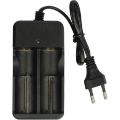 Vhbw chargeur de piles 2 slots pour batteries Ni- Cd , NiMH, Li-ion-chargeur micro-USB[NiMH]