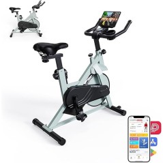 Vélo d''exercice, Vélo d''intérieur Silencieux avec écran LCD, Vélo[VELOINTERIEUR]