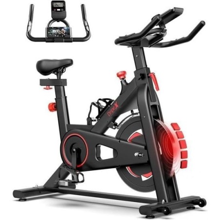 Vélo d''exercice, Vélo d''intérieur Silencieux avec écran LCD, Vélo[VELOINTERIEUR]