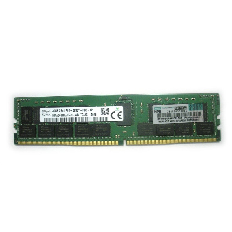 Mémoire Serveur HPE 32GB (1x32GB) Dual Rank x4 DDR4-2933