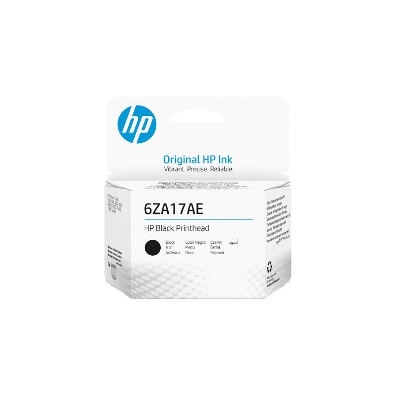 Tête d impression noire HP 6ZA17AE (6ZA17AE) pour imprimante HP Smart Tank Plus 550/570/655