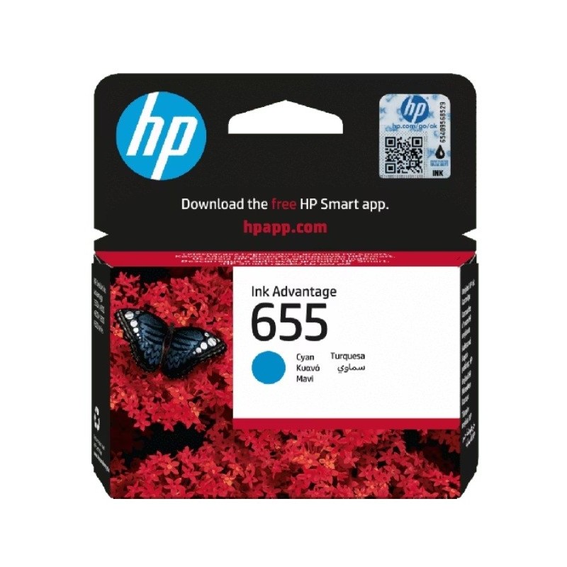 Cartouche HP 655 Cyan[CZ110AE]