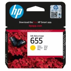 Cartouche HP 655 Yellow[CZ112AE]