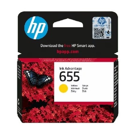 Cartouche HP 655 Yellow[CZ112AE]