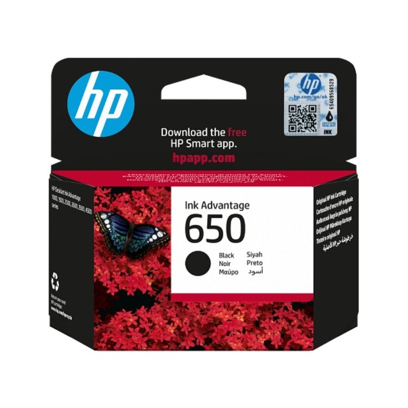 Cartouche HP 650 Noir