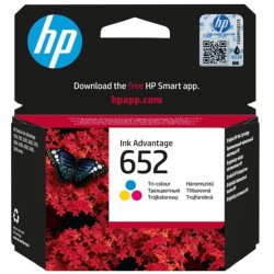 Cartouche HP 652 Couleur[F6V24AE]