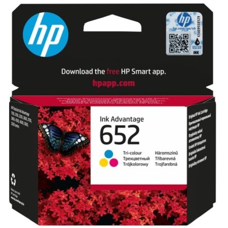 Cartouche HP 652 Couleur[F6V24AE]