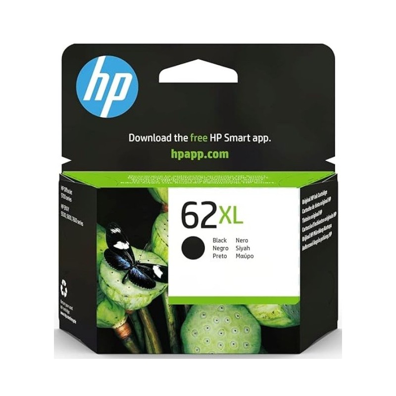 Cartouche HP 62XL Noir - 12 ml[C2P05AE/UUS]