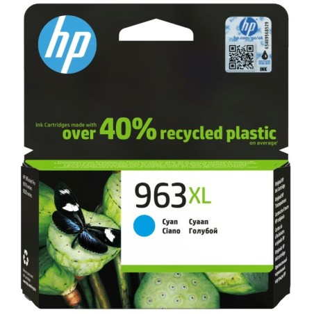 Cartouche HP 963XL  Cyan pour OfficeJet  Pro 9013[3JA27AE]