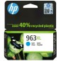 Cartouche HP 963XL  Cyan pour OfficeJet  Pro 9013[3JA27AE]