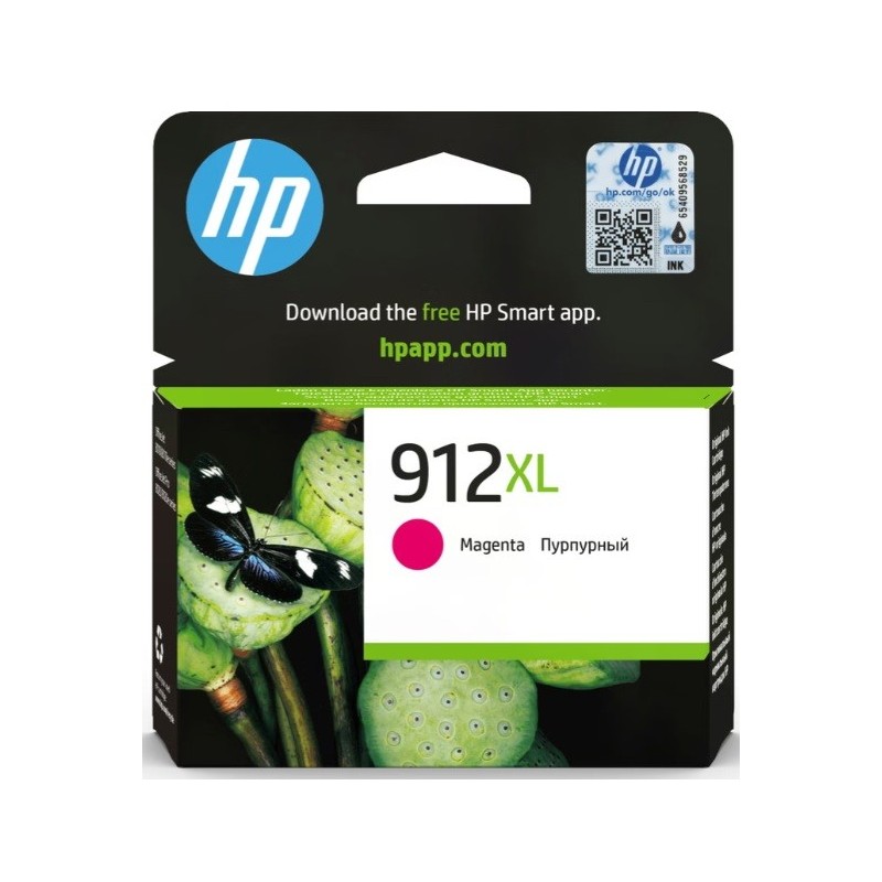 Cartouche HP 912XL High Yield Magenta Original Ink Cartridge[3YL82AE]
