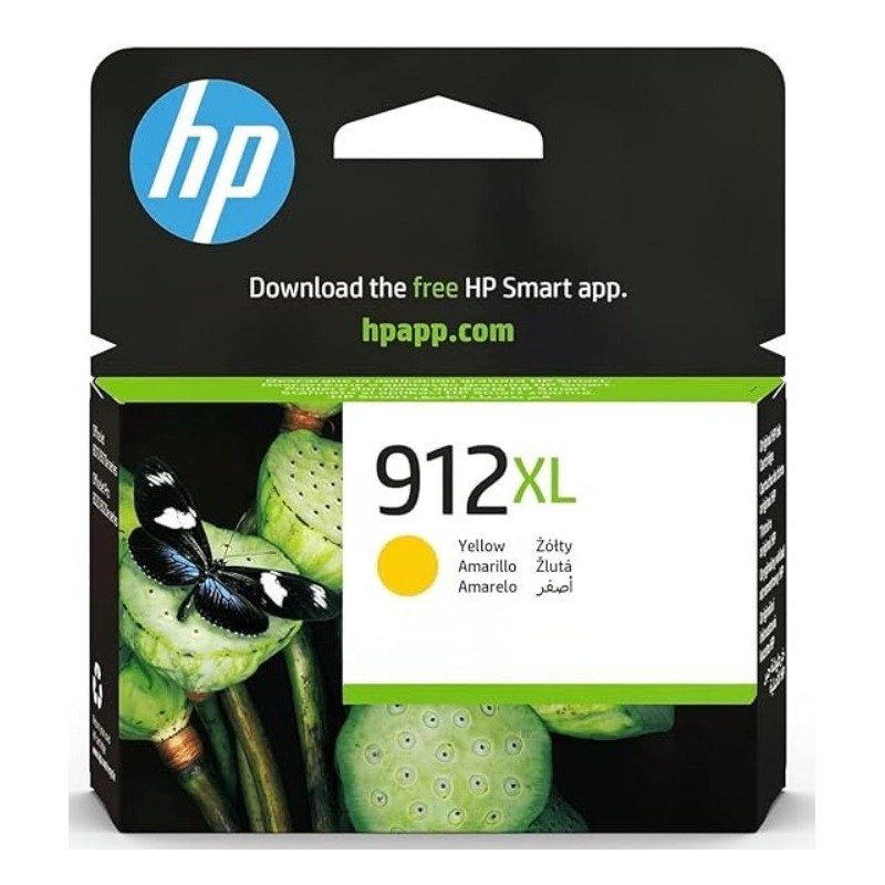 Cartouche HP 912XL High Yield Yellow Original Ink Cartridge