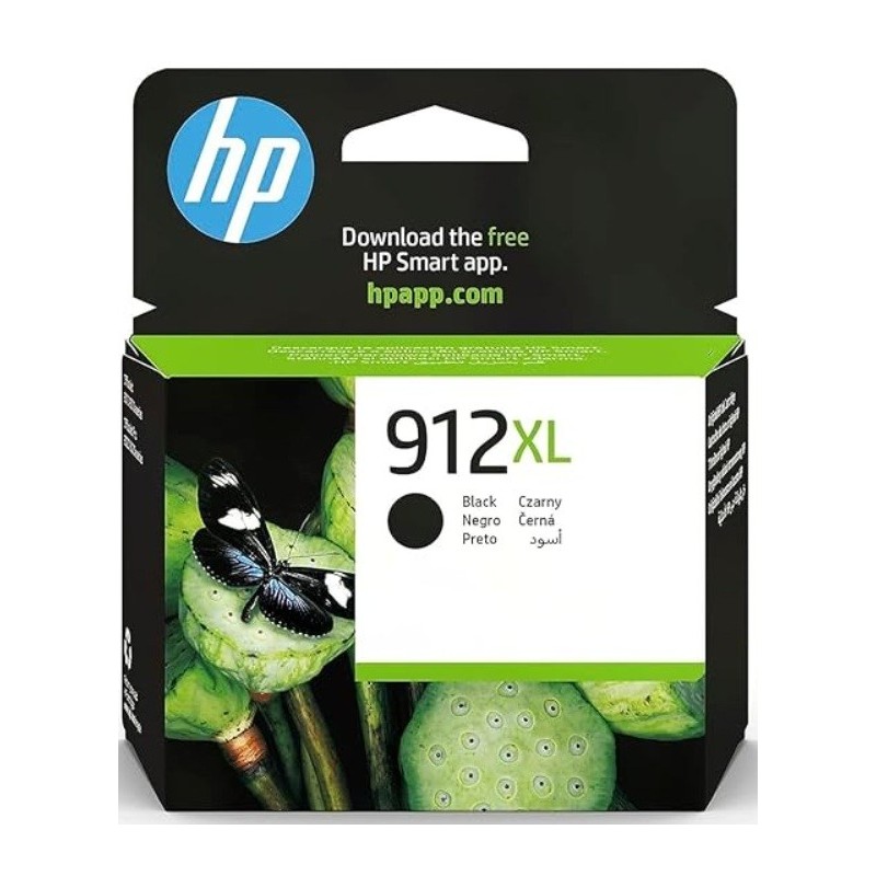 Cartouche HP 912XL High Yield Black Original Ink Cartridge[3YL84AE]
