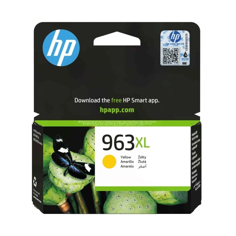 Cartouche HP 963XL Yellow pour OfficeJet Pro 9013[3JA29AE]