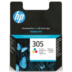 Cartouche HP 305 Color  pour HP Deskjet 2710[3YM60AE]