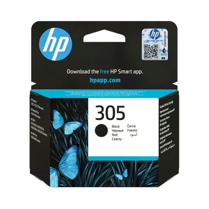 Cartouche HP 305 Black pour HP Deskjet 2710[3YM61AE]