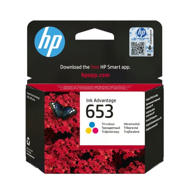 Cartouche HP 653 couleur[3YM74AE]