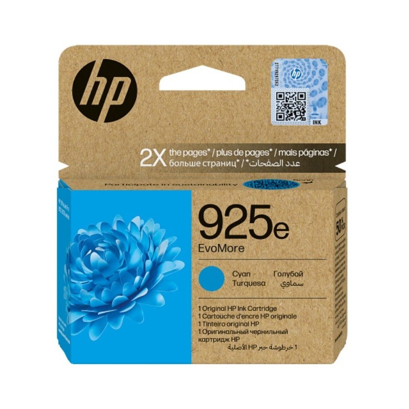 Cartouche HP 925e- Cyan - EvoMore - 800 pages HP Officejet Pro 8130[4K0W0PE]