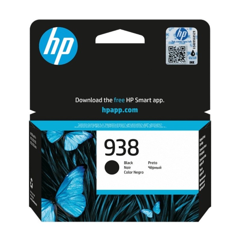 Cartouche HP 938 Black Original Ink Cartridge[4S6X8PE]