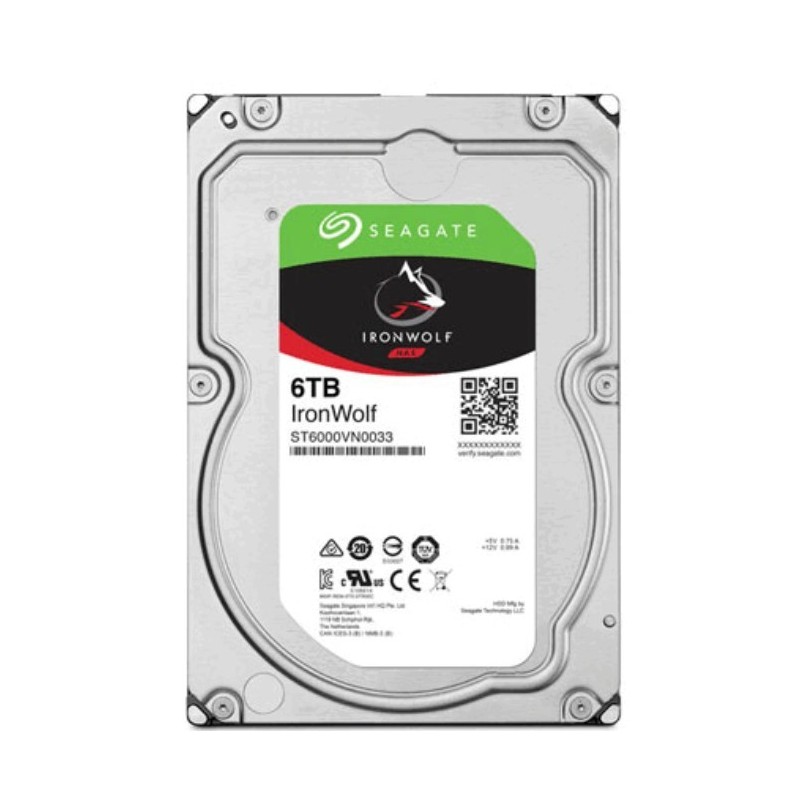 Disque dur Seagate IronWolf 6To ST6000VN006 pour Synology disk Station