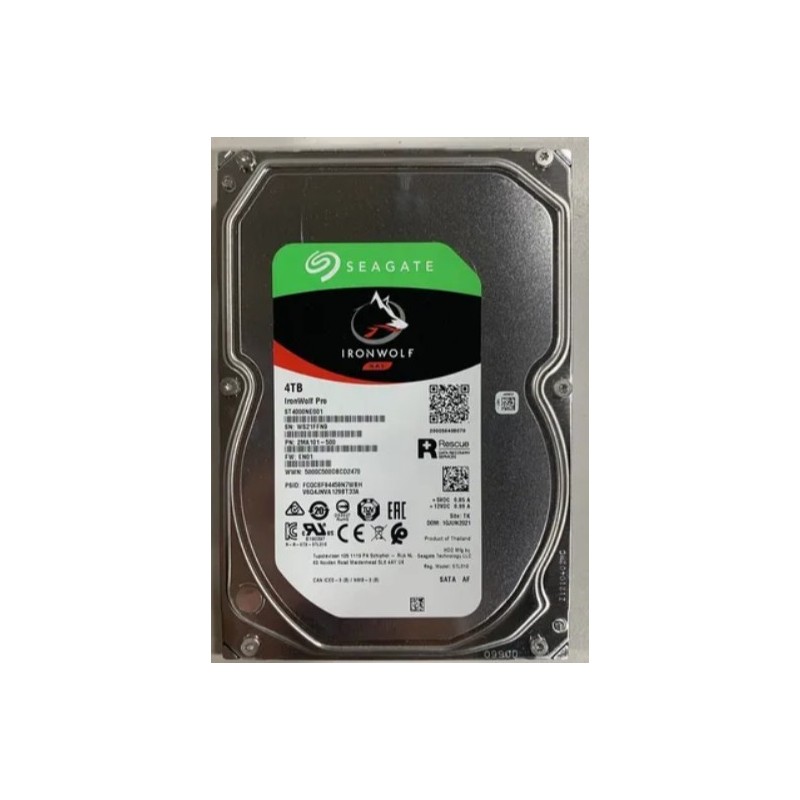 Disque dur interne  Seagate IronWolf Pro 4 To  3.5 Pouce  pour NAS[ST4000NT001]