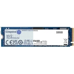 Disque dur interne SSD KINGSTON 500Go NV2 M.2 2280 PCIe 4.0 NVMe SSD
