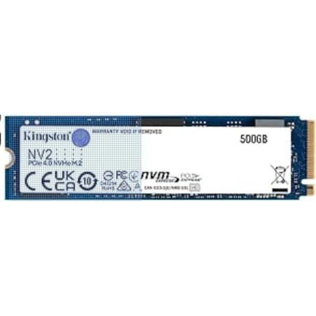 Disque dur interne SSD KINGSTON 500Go NV2 M.2 2280 PCIe 4.0 NVMe SSD