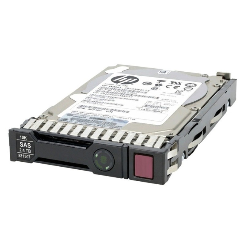 Disque dur HPE 2.4 To 2.5 SFF 10 KRPM Hot Plug pour serveur Gen 10  (BOUTON ROUGE : gen 10+)
